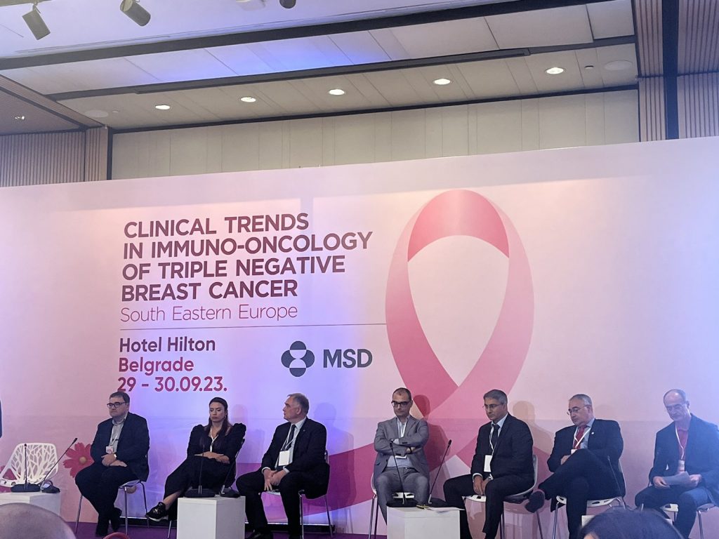 MSD: Clinical trends in immuno-oncology of triple negative breast cancer Belgrade 29-30 Sep 2023 