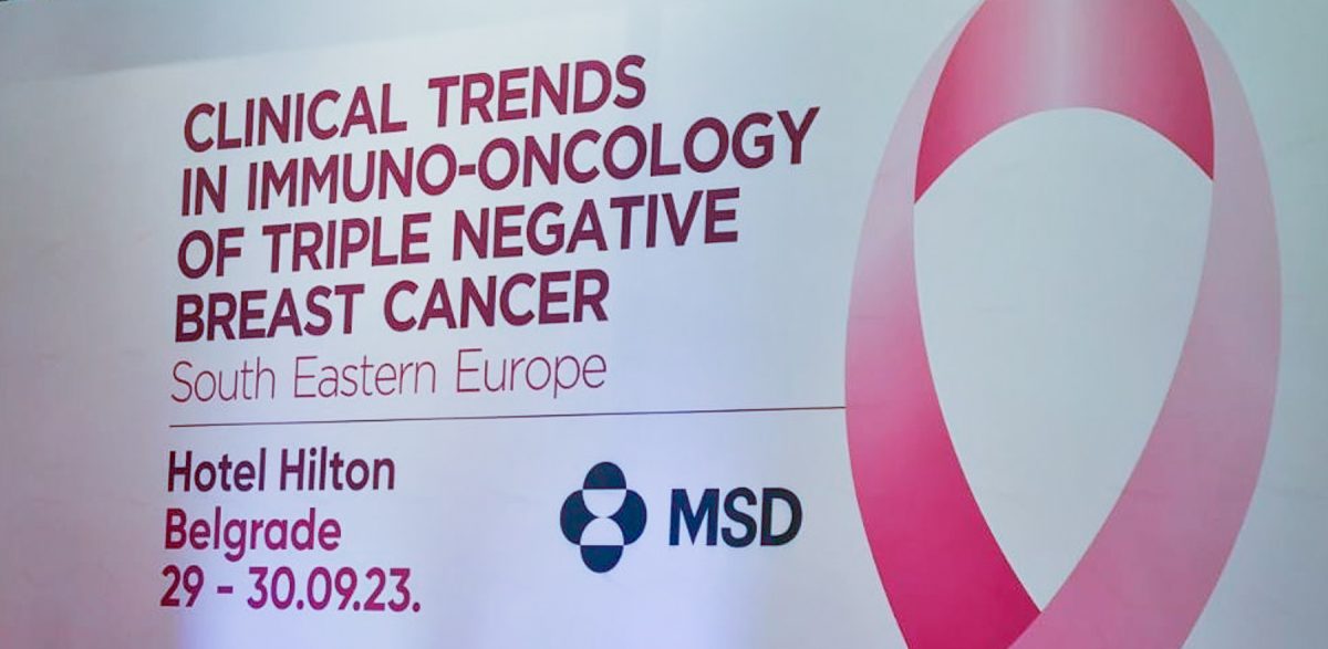 Участие в събитие на MSD – Клинични тенденции в имуноонкологията на тройно негативен рак на гърдата